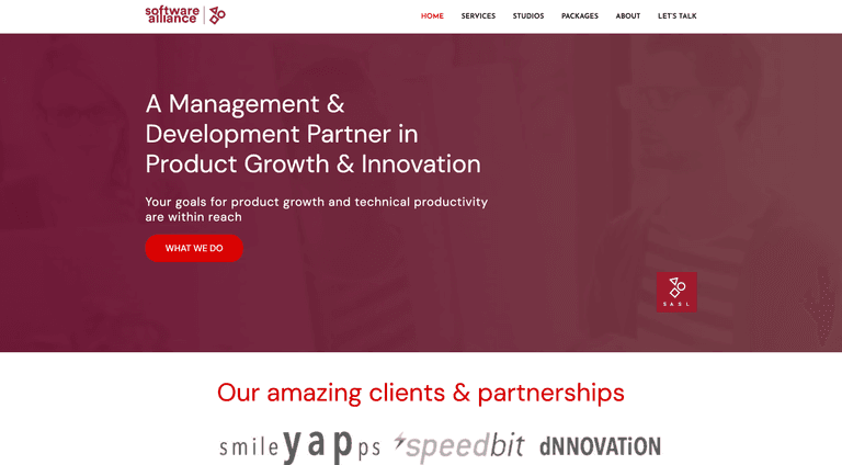 Software Alliance Hero